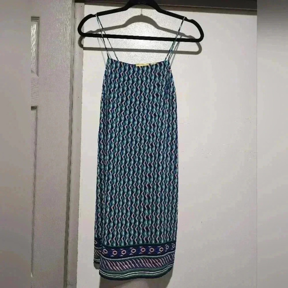 EUC Anthropologie Maeve Geometric Pattern Shift Dress size Small - Picture 3 of 8